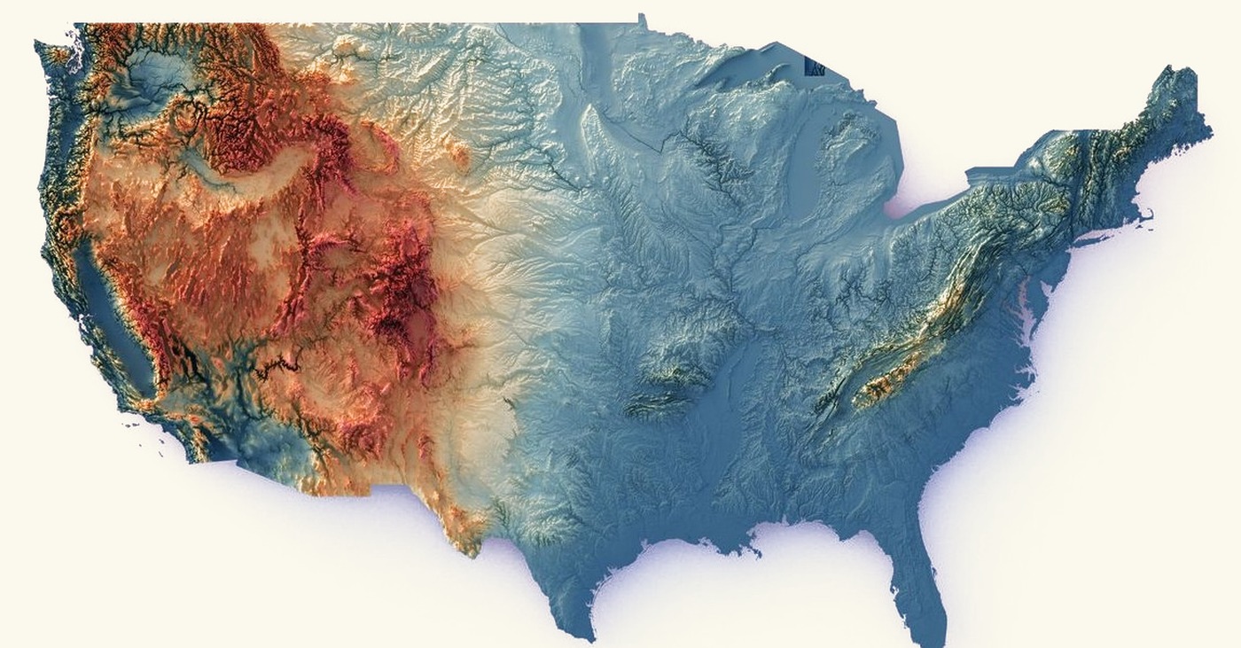 United States site map